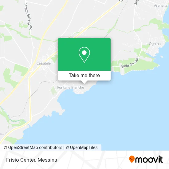 Frisio Center map