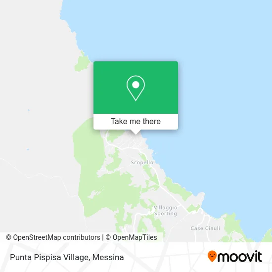Punta Pispisa Village map