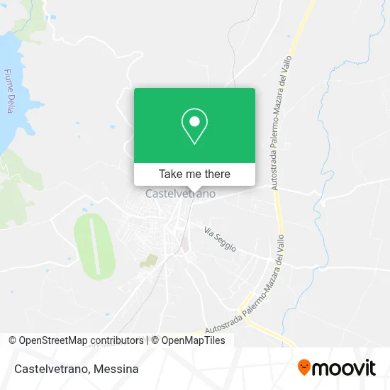 Castelvetrano map
