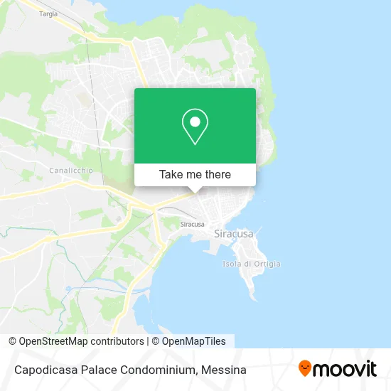 Capodicasa Palace Condominium map
