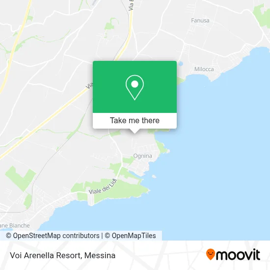 Voi Arenella Resort map