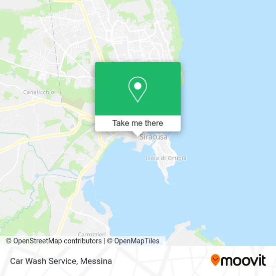 Car Wash Service map