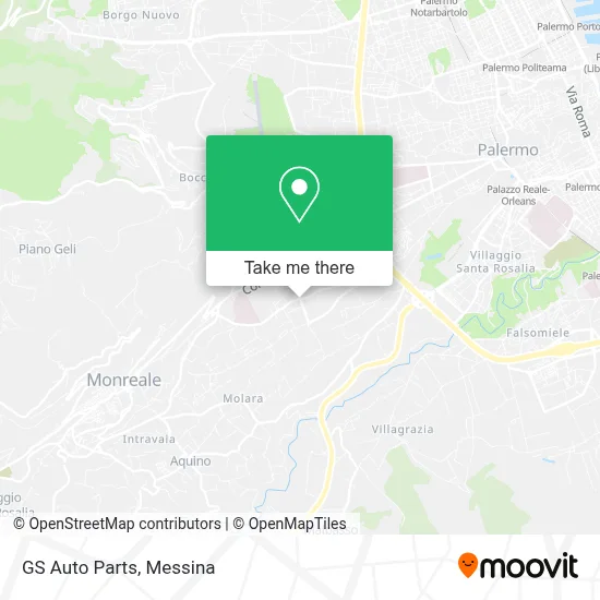GS Auto Parts map