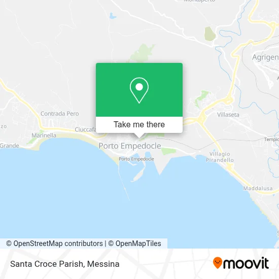 Santa Croce Parish map