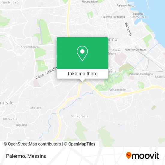 Palermo map