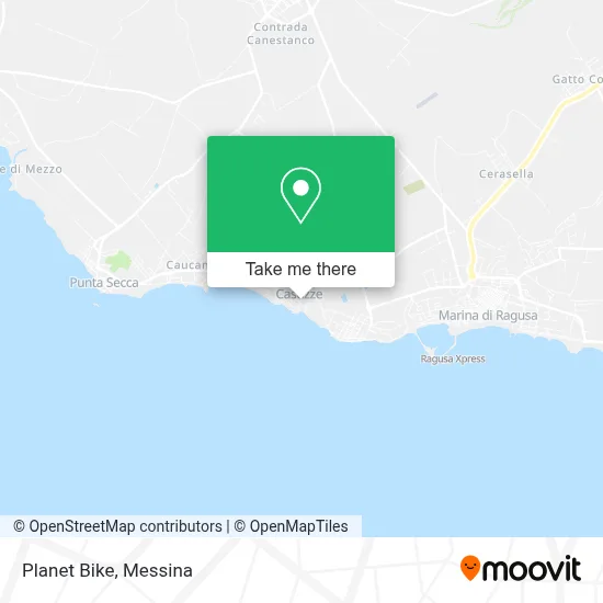 Planet Bike map