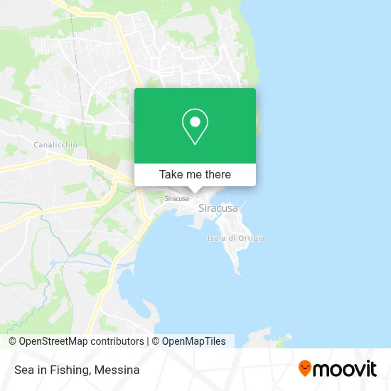 Sea in Fishing map