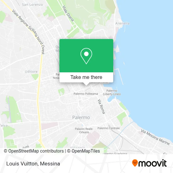 Louis Vuitton map
