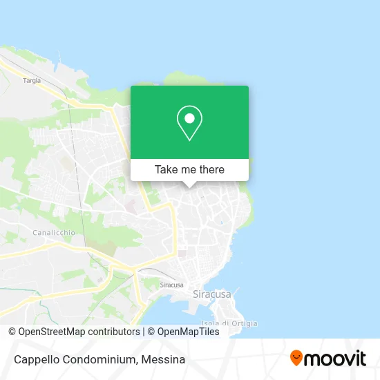 Cappello Condominium map