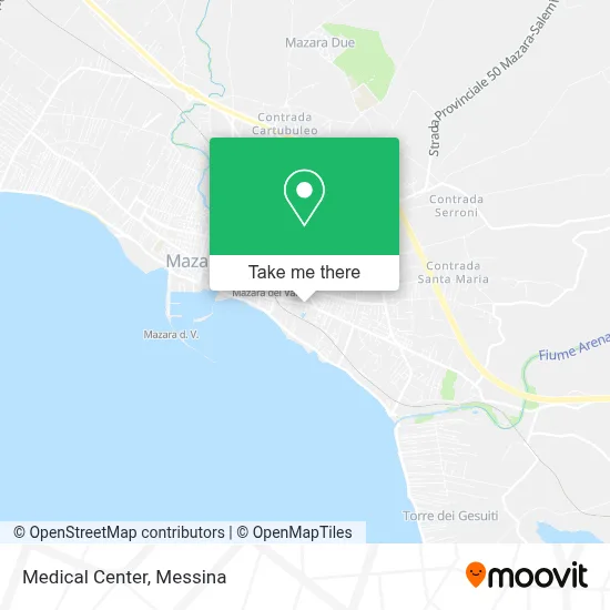 Medical Center map