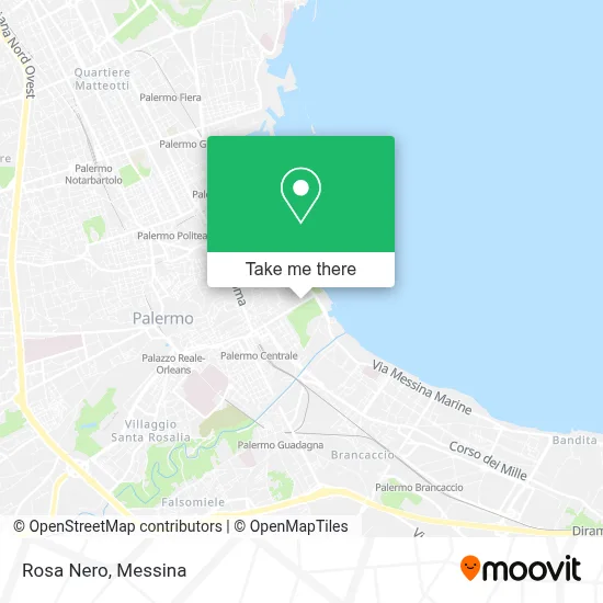 Rosa Nero map