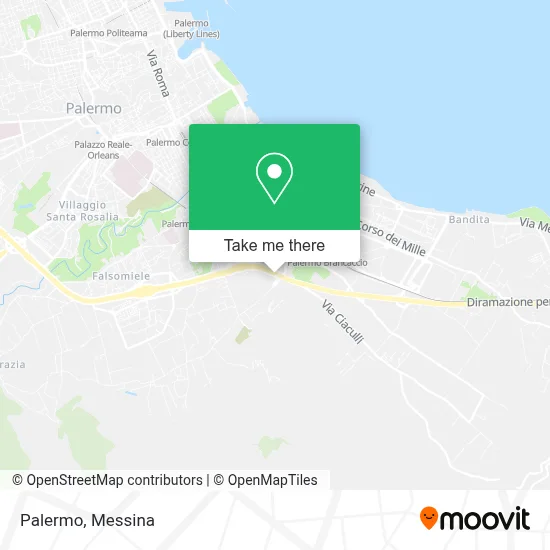 Palermo map