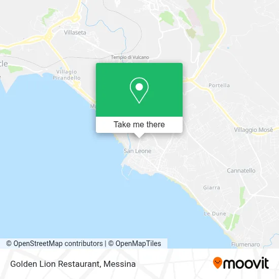 Golden Lion Restaurant map