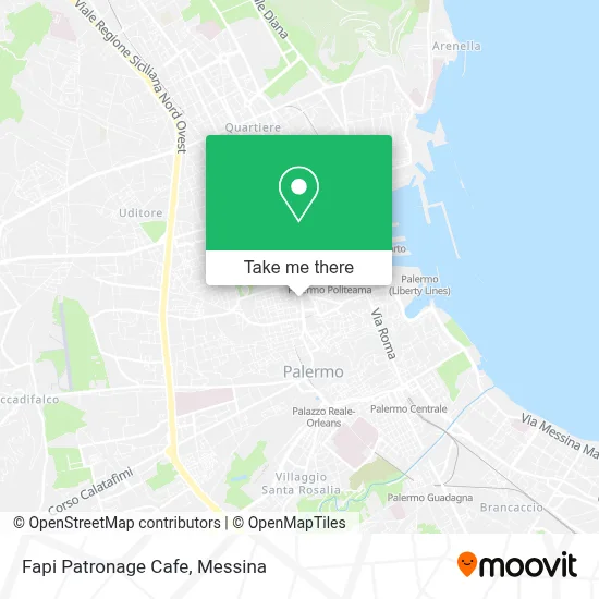 Fapi Patronage Cafe map