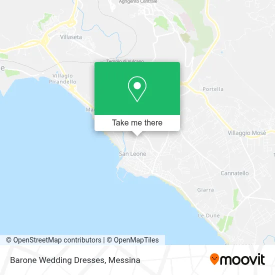 Barone Wedding Dresses map