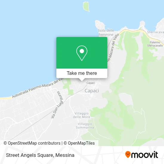 Street Angels Square map
