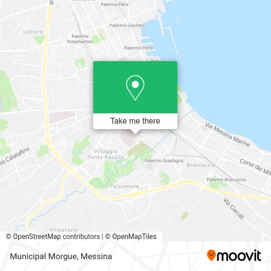 Municipal Morgue map