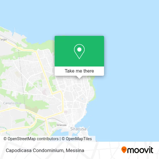 Capodicasa Condominium map