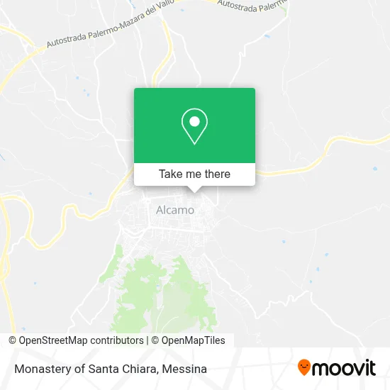 Monastery of Santa Chiara map
