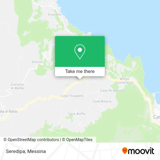 Seredipa map