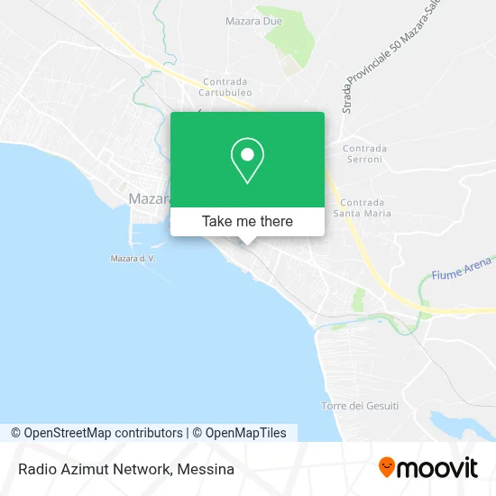 Radio Azimut Network map