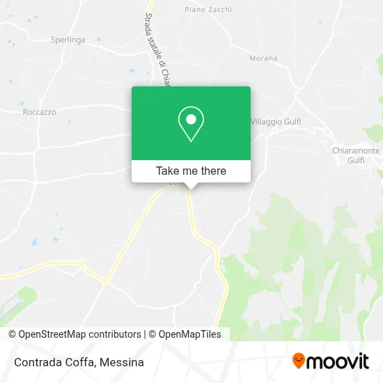Contrada Coffa map