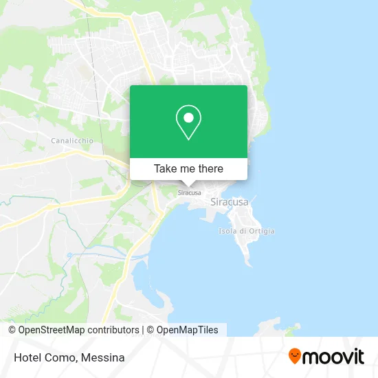 Hotel Como map