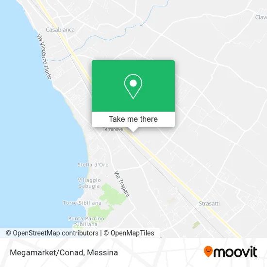 Megamarket/Conad map