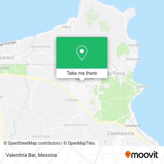 Valentina Bar map