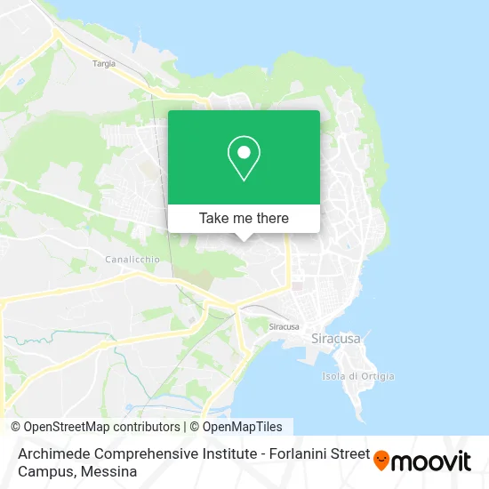 Archimede Comprehensive Institute - Forlanini Street Campus map