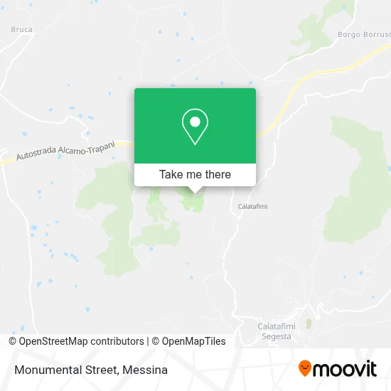 Monumental Street map