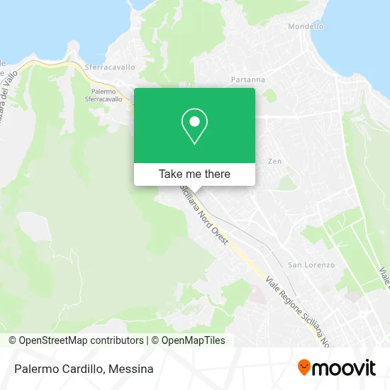 Palermo Cardillo map