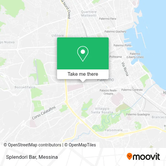 Splendori Bar map