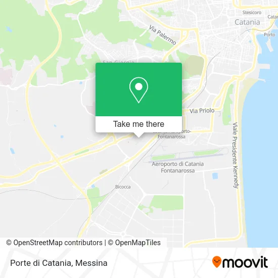 Porte di Catania map