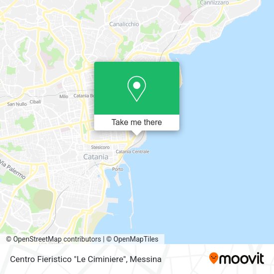 Centro Fieristico "Le Ciminiere" map