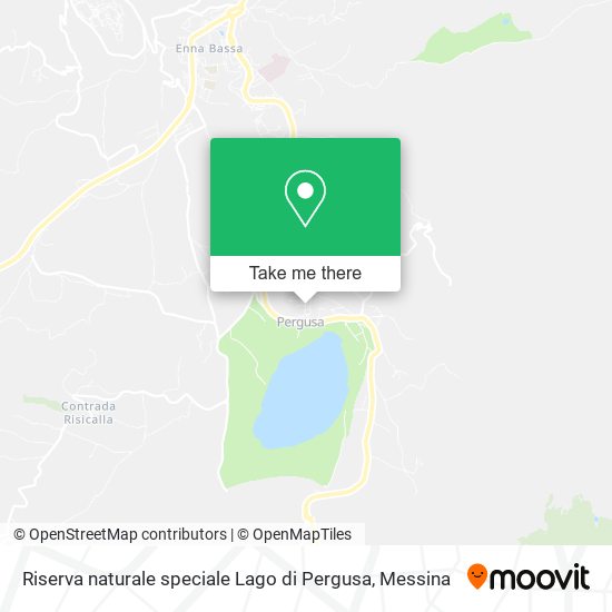 Riserva naturale speciale Lago di Pergusa map
