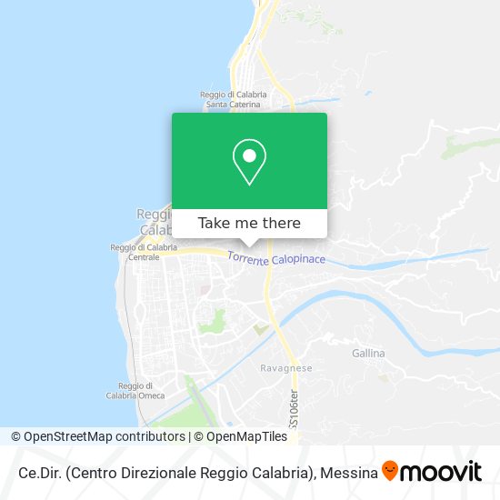 Ce.Dir. (Centro Direzionale Reggio Calabria) map