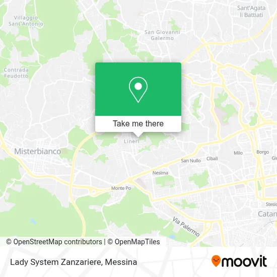 Lady System Zanzariere map