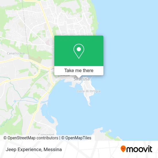 Jeep Experience map