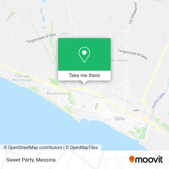 Sweet Party map