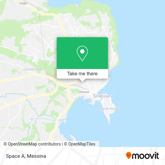 Space A map