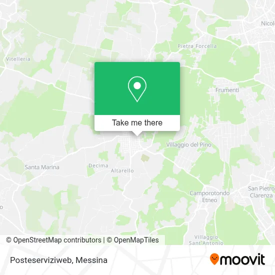 Posteserviziweb map