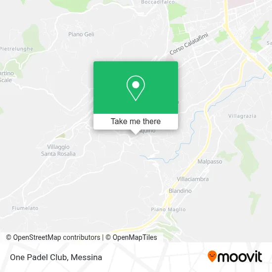 One Padel Club map
