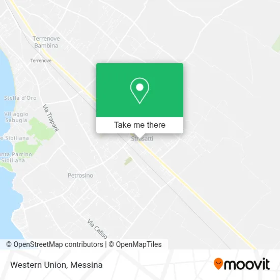 Western Union map