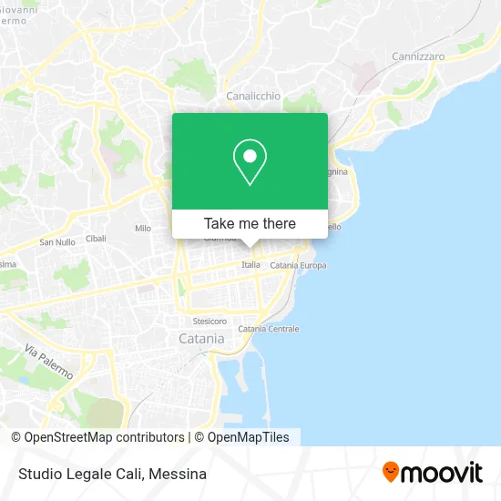 Studio Legale Cali map