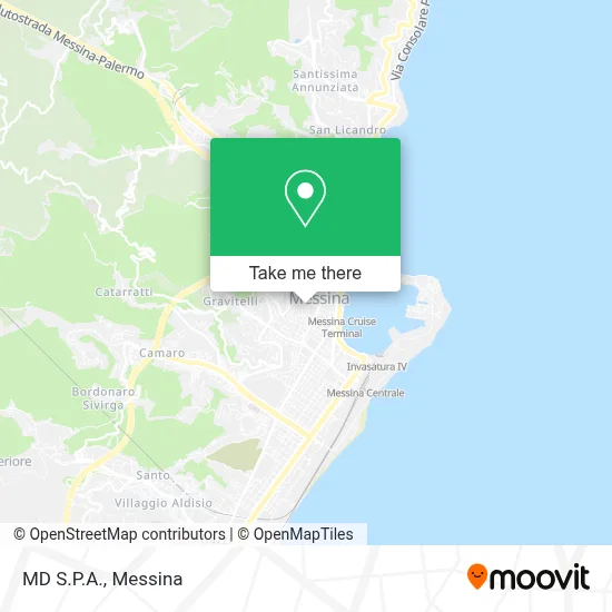 MD S.P.A. map