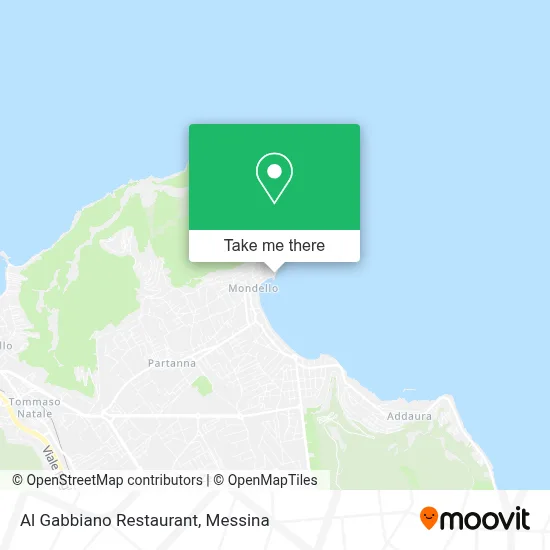 Al Gabbiano Restaurant map