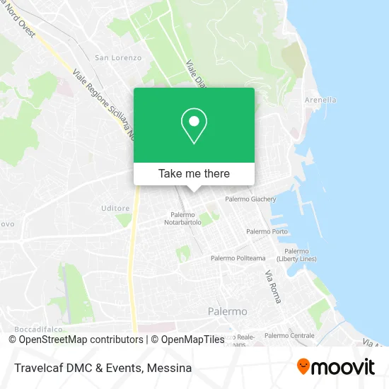 Travelcaf DMC & Events map