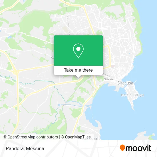 Pandora map