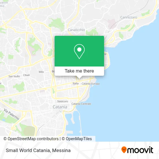Small World Catania map